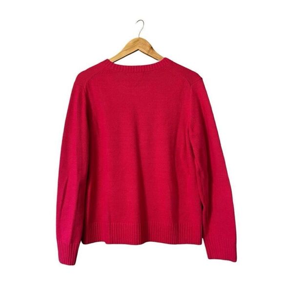 Banana Republic Women’s Lofty Crew Neck Long Sleeve Pullover Sweater Pink Size L - Picture 2 of 10